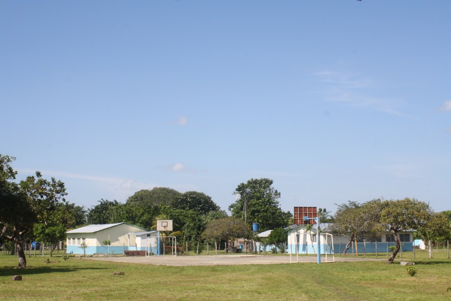 Escuelita de los Llanos school grounds and community space
