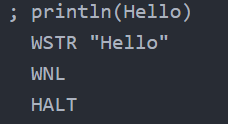 Deca compiler project visual